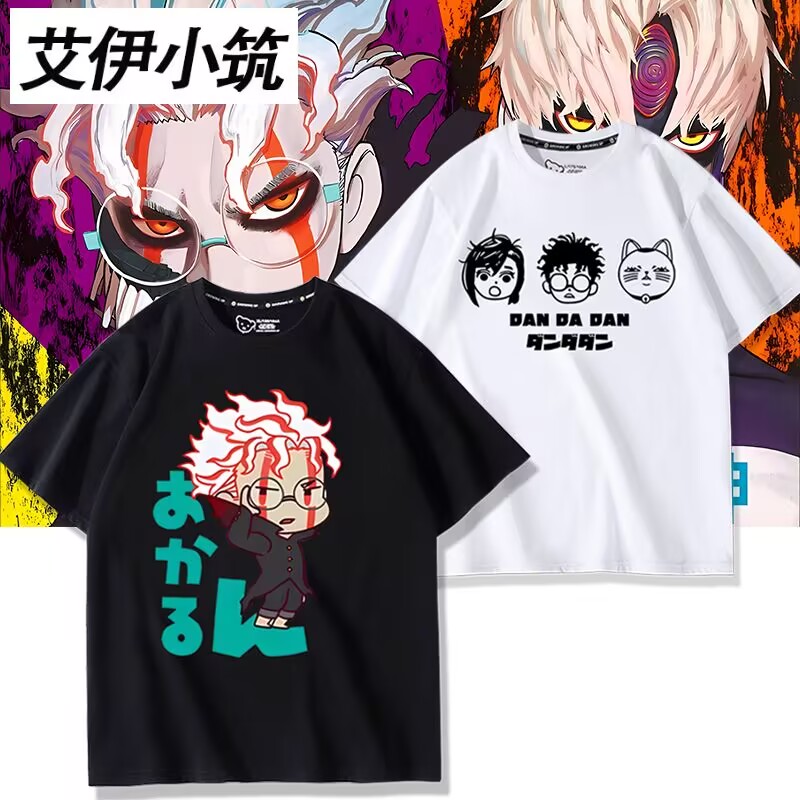 舒适面料卡通动漫宽松短袖