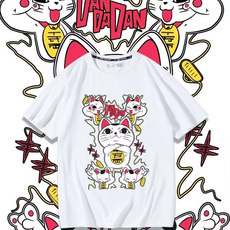 舒适面料卡通动漫宽松短袖