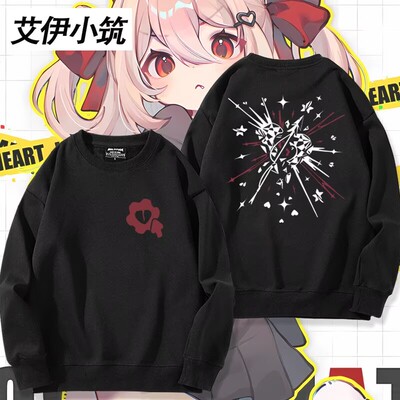 舒适面料卡通动漫宽松卫衣