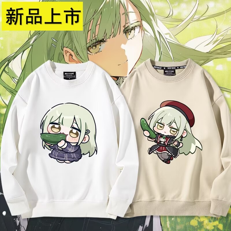 BangDream！Ave Mujica乐队若叶睦周边同款卫衣男女秋冬cos上衣服