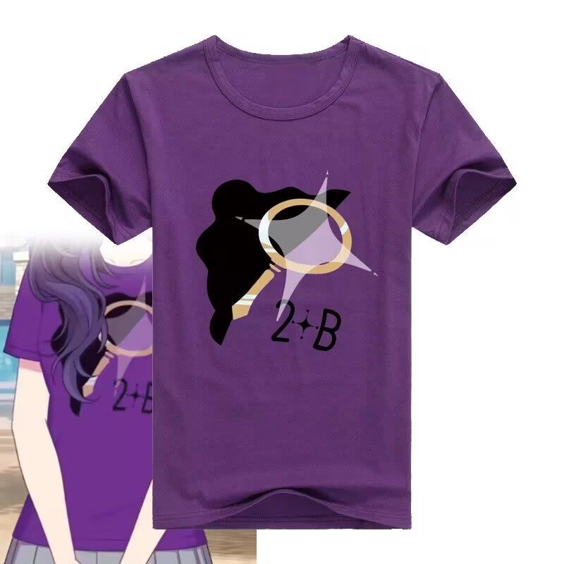 舒适面料卡通动漫宽松短袖