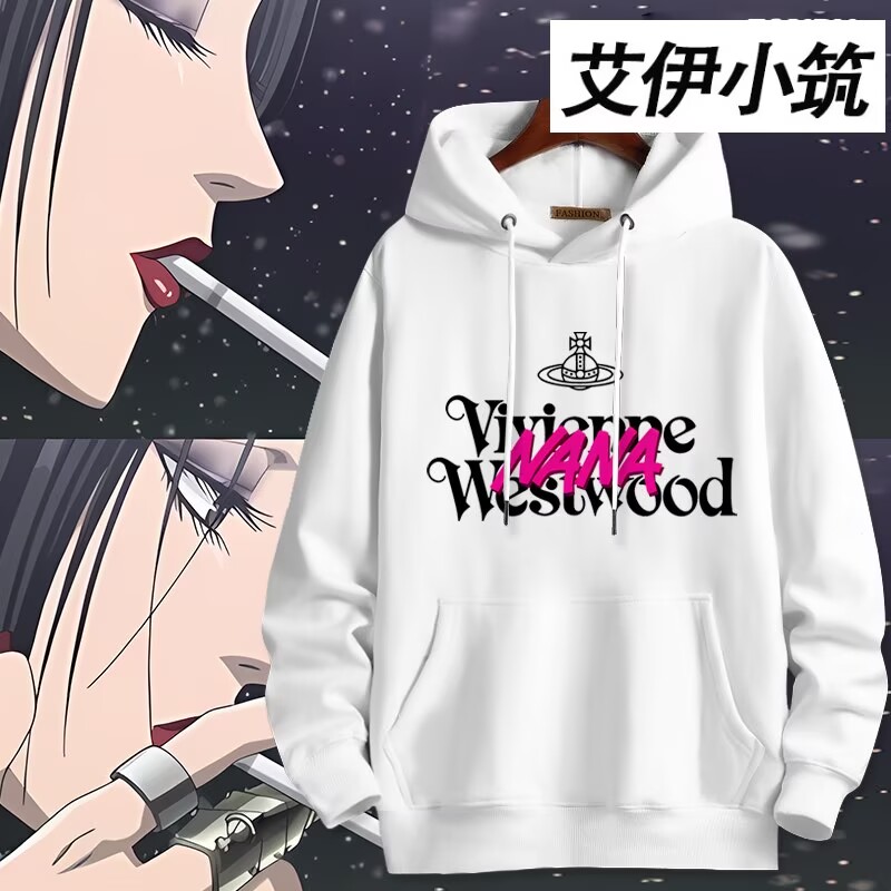 舒适面料卡通动漫宽松卫衣