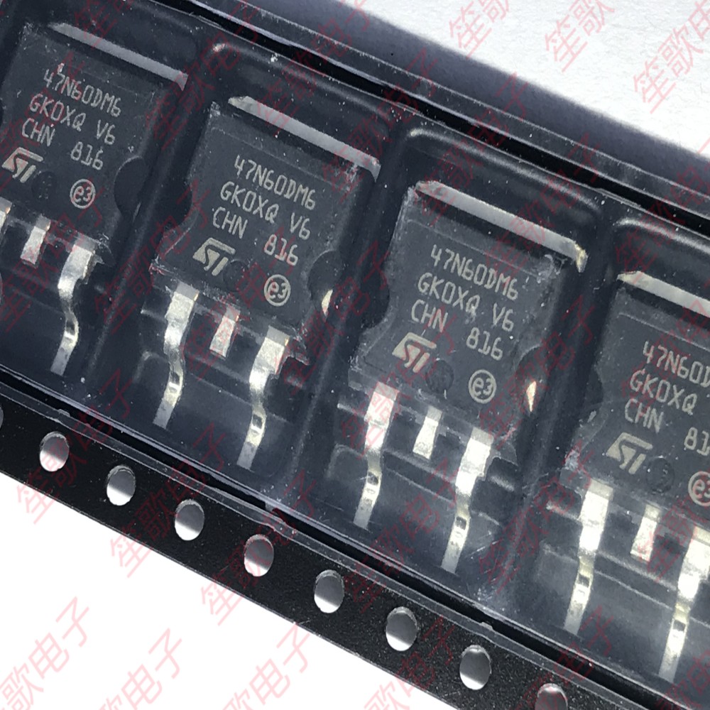 STB47N60DM6 丝印47N60DM6  封装TO-263 全新原装