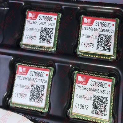 全新原装 SIM800C 四频封装 语音SMS数传模块 GPRS+蓝牙模块 HTTP