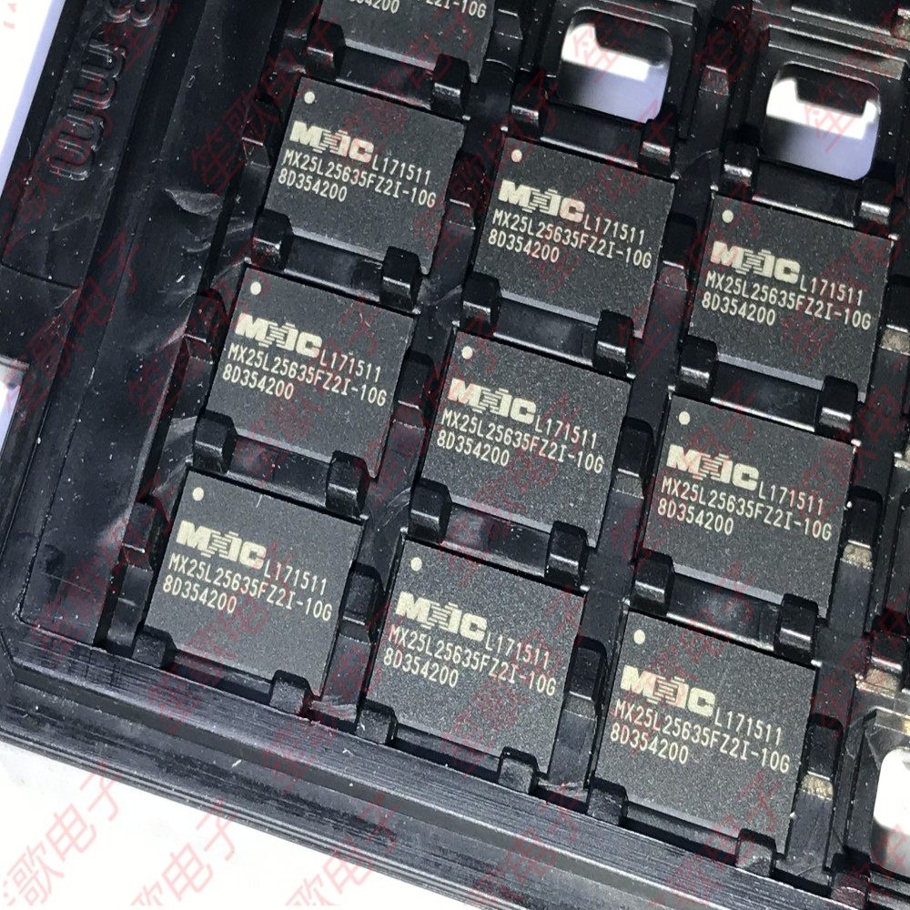 MX25L25635 MX25L25635FZ2I-10G WSON-8 闪存 3V 存储器芯片全新
