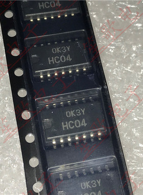 HD74HC04FP 丝印HC04 封装SOP14 5.2MM 全新原装进口