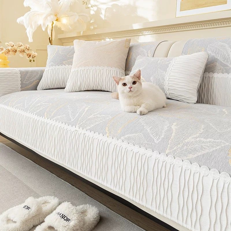 沙发垫四季通用2025新款高级感防滑坐垫轻奢奶油风雪尼尔沙发套罩,居家布艺,沙发垫,淘宝优惠券,粉丝福利购,淘宝优惠卷