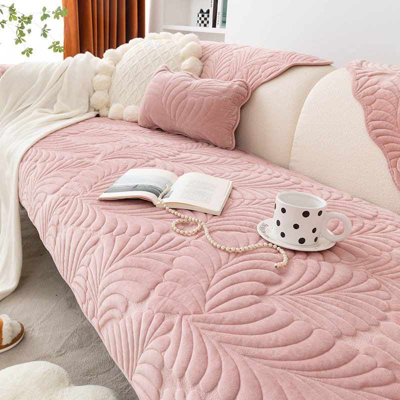 北欧沙发垫冬季牛奶毛绒四季防滑高档坐垫客厅全包沙发套罩盖布巾,居家布艺,沙发垫,淘宝优惠券,粉丝福利购,淘宝优惠卷