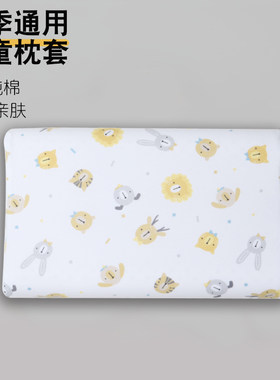 儿童全棉枕套50*30A类纯棉枕头套