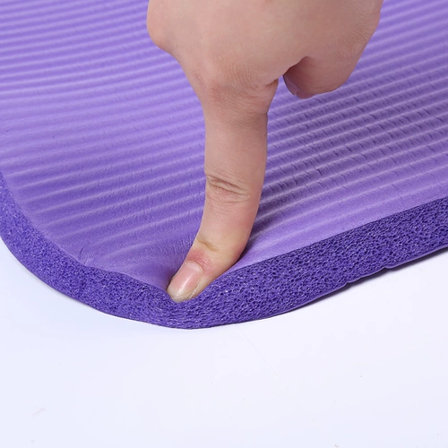 Длинный нескользящий коврик для йоги для спортзала, мужской спортивный ковер, увеличенная толщина, подходит для начинающих