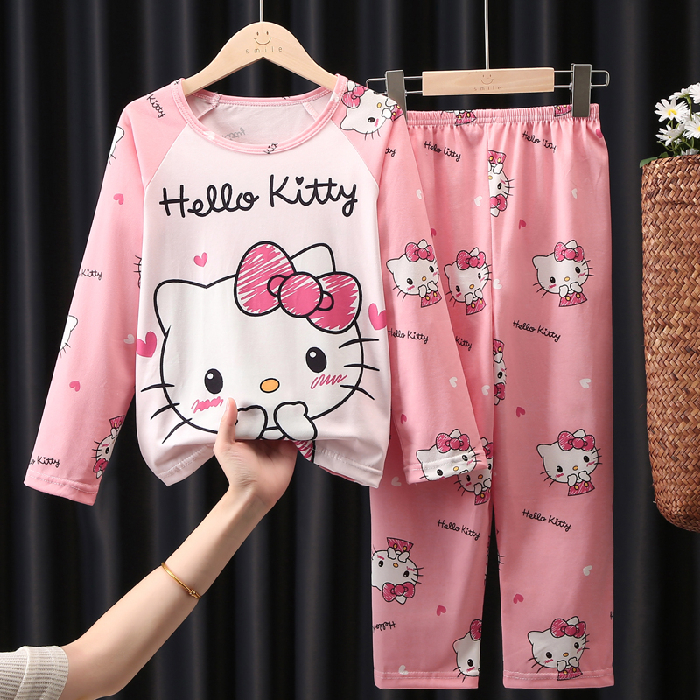 hellokitty卡通睡衣女