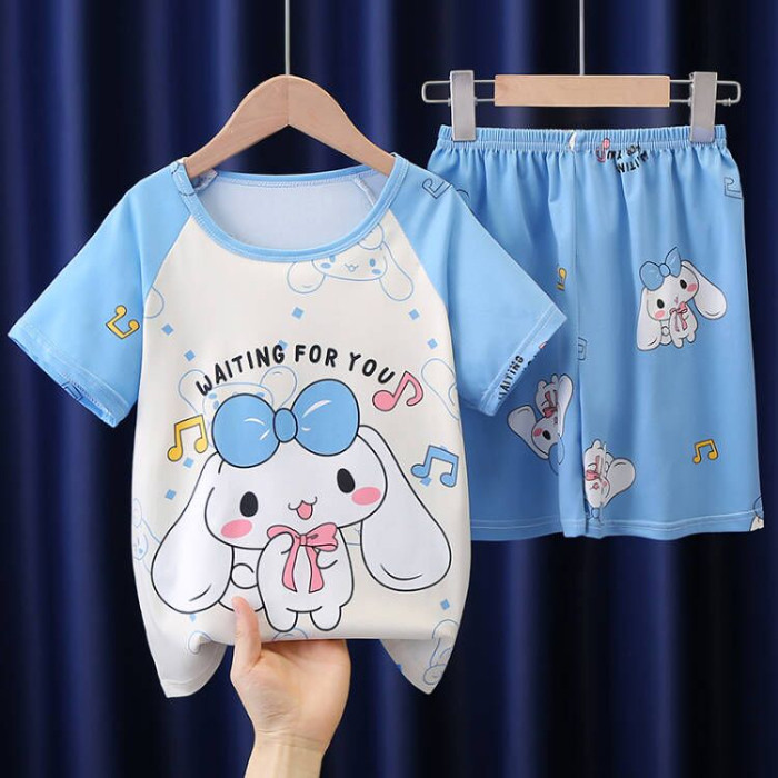 玉桂狗的儿童睡衣夏短袖公主女童卡通大耳狗宿舍家居服套装三丽鸥,女士内衣/男士内衣/家居服,睡衣/家居服套装,淘宝优惠券,粉丝福利购,淘宝优惠卷