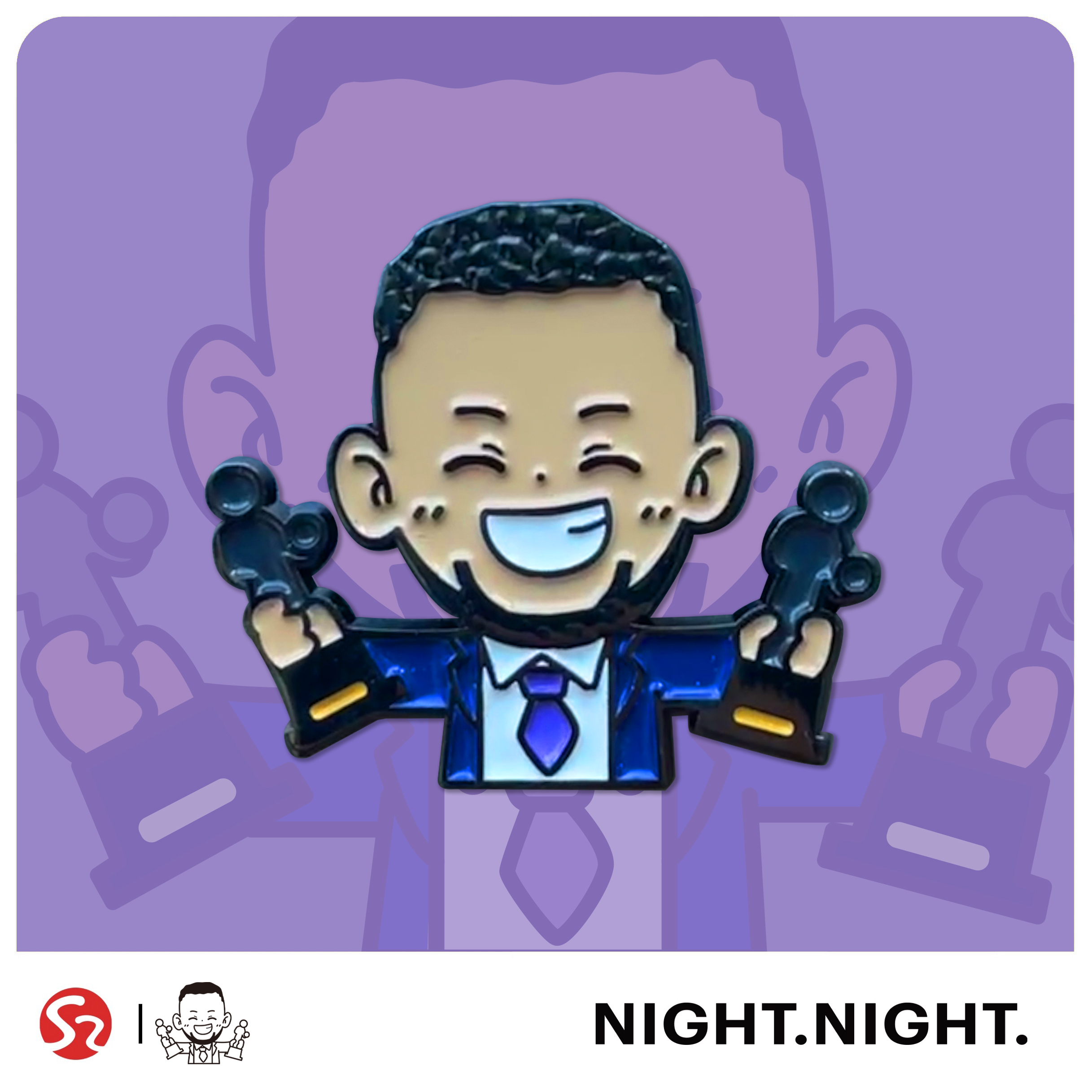 S2原创库里MVP磁吸徽章