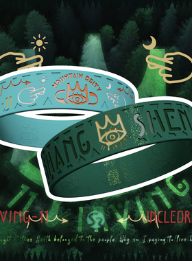 SAMPLE样品原创 山神之眼系列欧文篮球手环 11号德鲁大叔运动周边