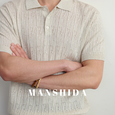 MSD冰丝天丝亚麻针织短袖POLO衫