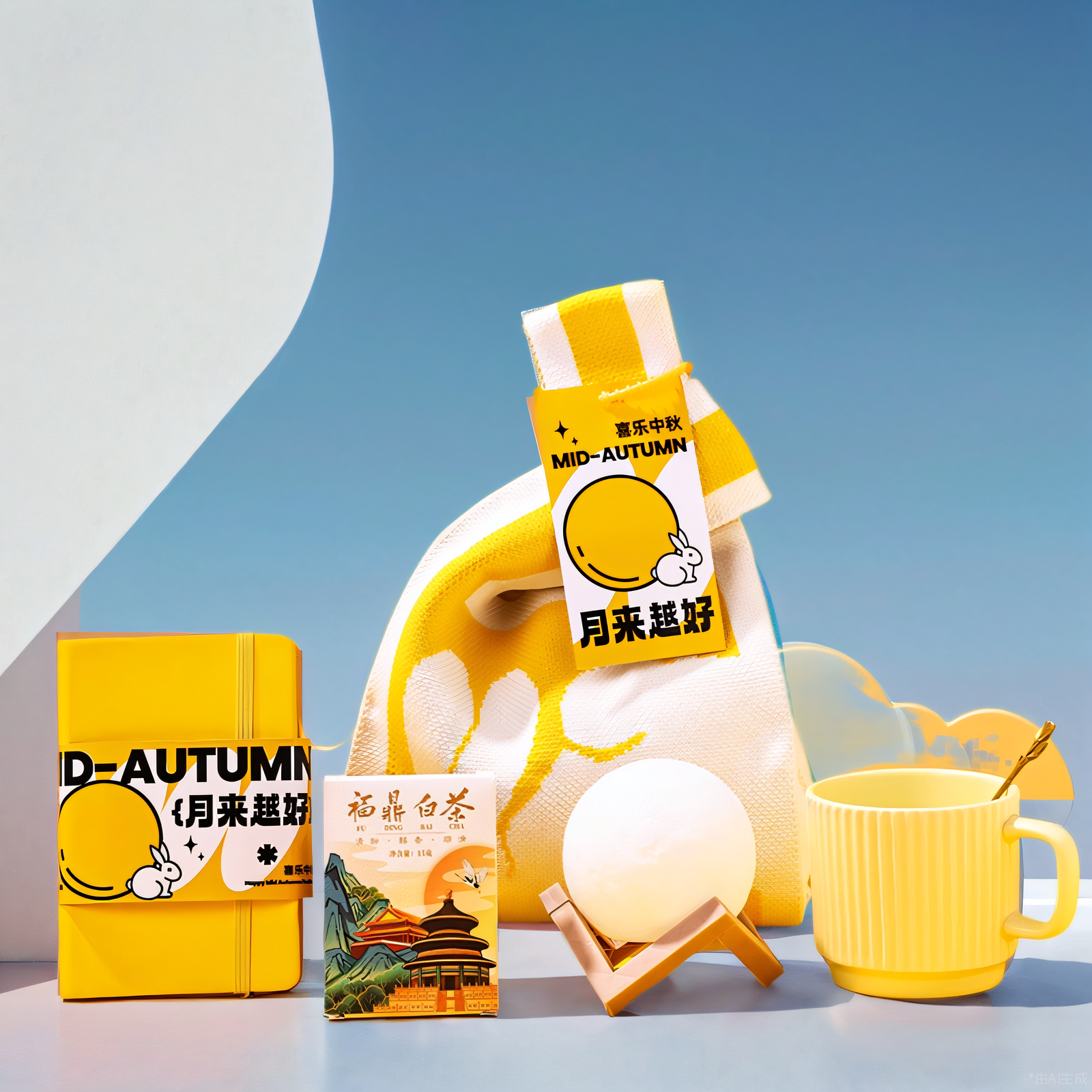 中秋员工福利2025新款公司礼包中国风伴手礼中秋节实用小礼品