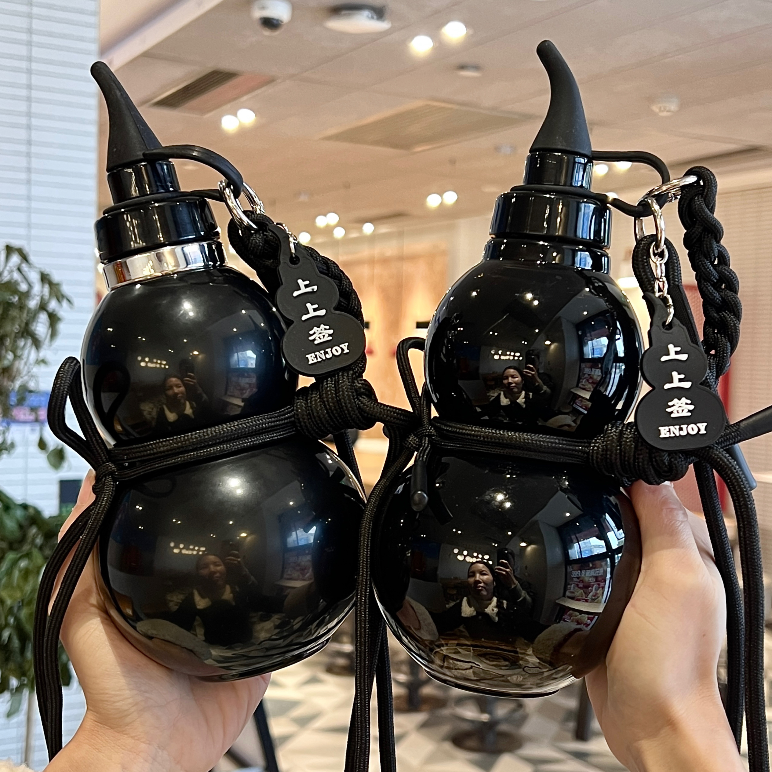 黑神话悟空葫芦保温杯不锈钢大容量高颜值水杯新款水壶出行杯子男