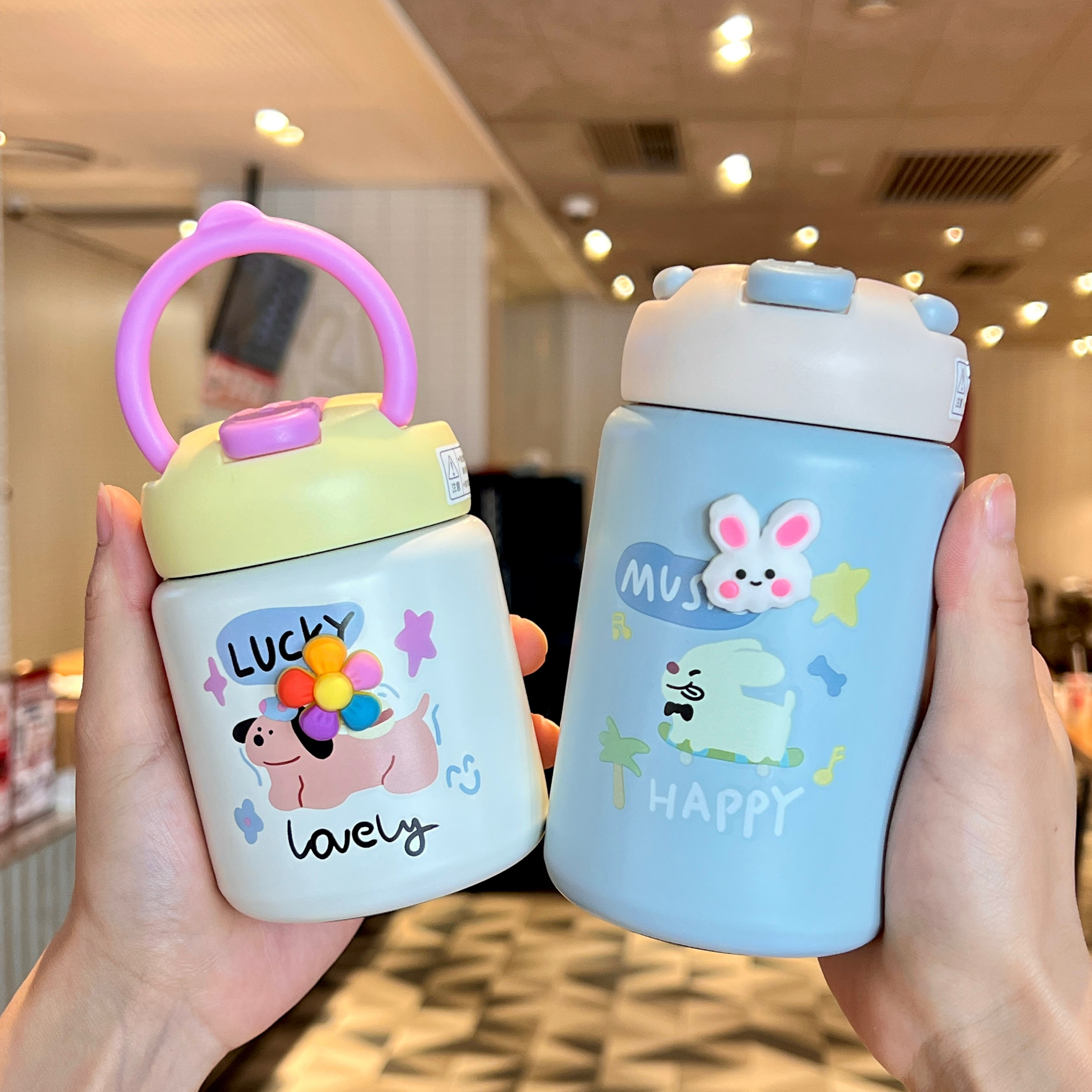 迷你保温杯女316不锈钢水杯2025新款高颜值小巧便携手提随身杯子