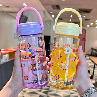 2026新款水杯带提手便携随手杯子小巧高颜值茶水分离女生泡茶杯子