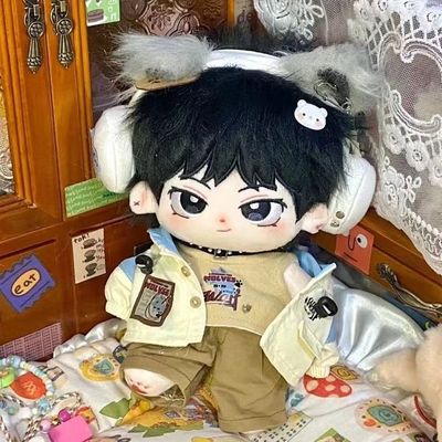 TF家族杨博文20CM棉花娃娃挂明星娃娃玩偶公仔换装可爱送人礼物
