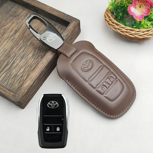 适用丰田改装折叠钥匙套老款卡罗拉锐志皇冠凯美瑞汽车钥匙保护包