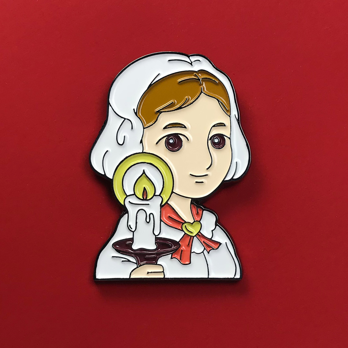 南丁格尔胸针原创意金属徽章书包包配饰品送医护朋友礼物个性胸章