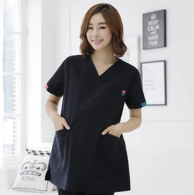 韩版医护制服孕妇分体套装加肥加大医生护士工作服医美手术洗手服