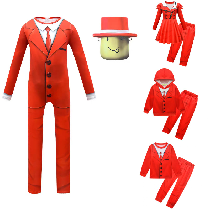 Pocket Devs-Roblox 儿童cosplay服装男女童万圣节表演cos演出服