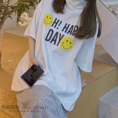 加厚磨毛高领t恤女宽松显瘦上衣