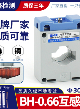 BH-0.66-30I电流互感器50/5 100/5 150/5A LMK交流互感器 0.5级