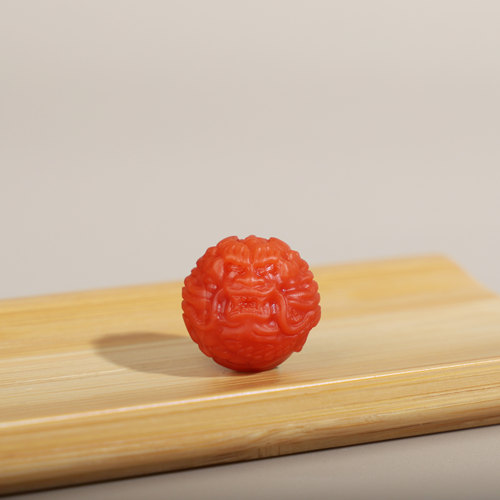 南红天然配饰一物一图散珠