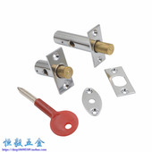 消防管道井锁 检修门锁隐形门锁防火门暗锁 通道锁简易安装 管井锁