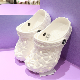 crocs童鞋卡骆驰夏季新款经典榴莲男女童洞洞鞋沙滩凉拖鞋209572