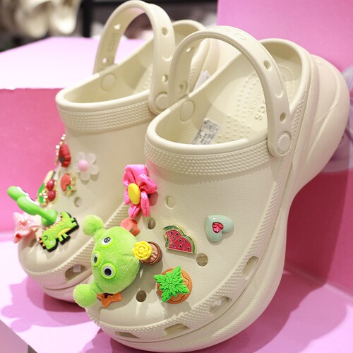 crocs洞洞鞋小鲸鱼老爹鞋