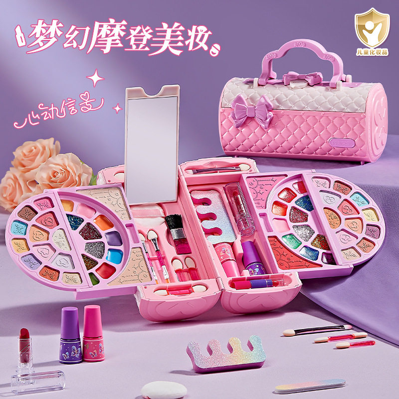 儿童化妆品舞台妆眼影盘表演彩妆女孩生日礼物过家家套装全套正品