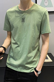 100%棉2021夏装新款短袖T恤男夏季休闲圆领半袖体恤TX010-P27，男装T恤，电商D240-242