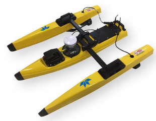 单波束测深仪水道测量船遥控测量船侧扫声呐无人船遥控水道测量