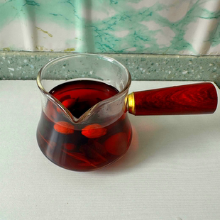 甘肃罐罐茶煮茶罐 西和煮茶罐 耐高温玻璃手工茶壶玻璃茶罐公道杯