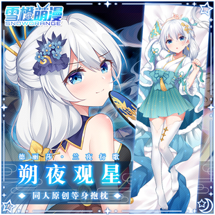 枕 崩坏3周边德丽莎朔夜观星等身抱枕兰夜行歌二次元 雪橙原创