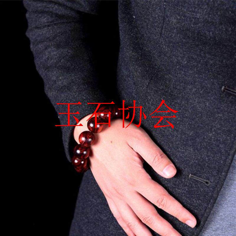 海南黄花梨手串.海黄鬼脸对眼油梨老料佛珠手链男女款念珠木处理