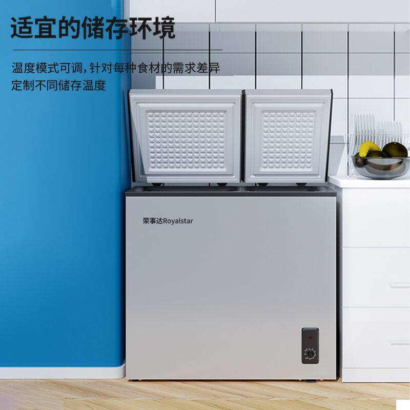 荣事达冰柜家用双门双温小型冷冻冷藏正品省电王冰柜节能USB冰箱