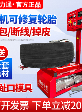 汽车轮胎补胎机半气囊热补硫化机无痕修补火补机胎底自动补胎工具