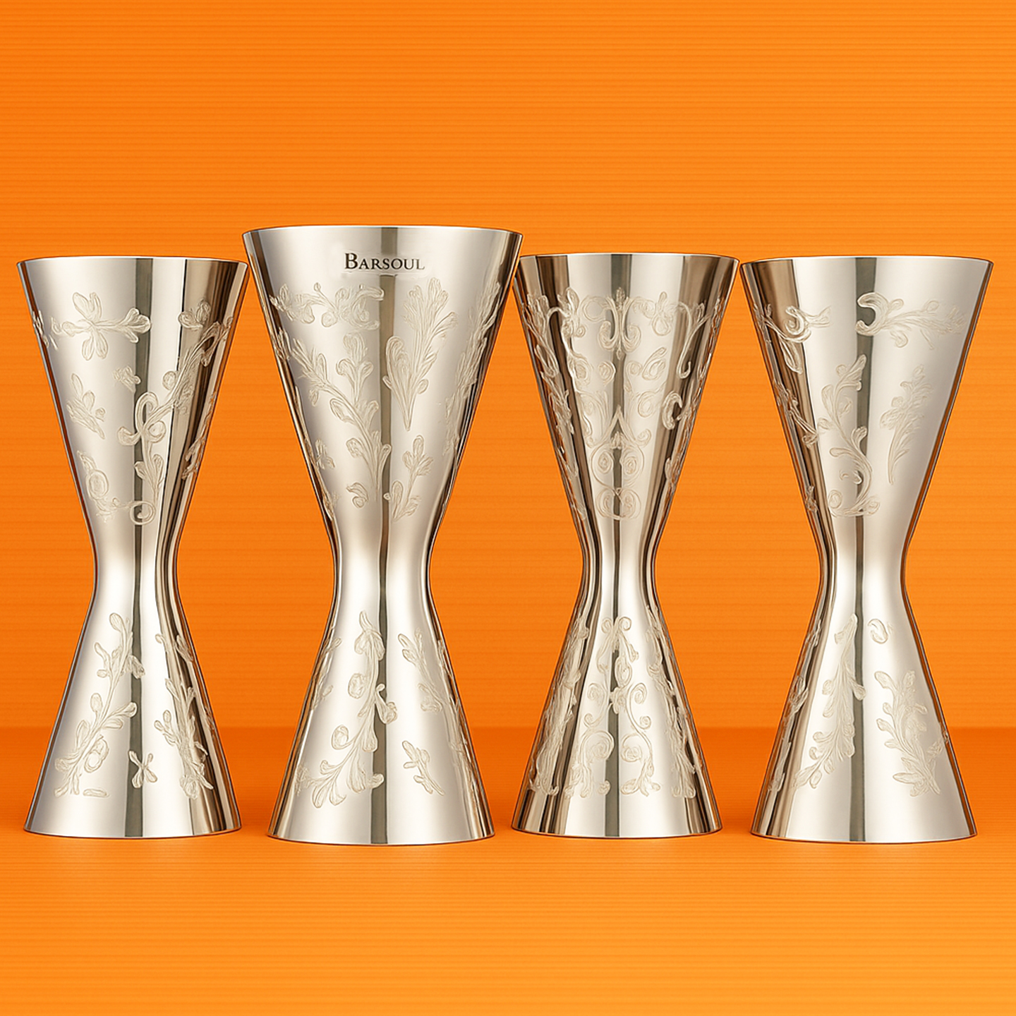 酒吧灵魂一体式防摔安士量酒器