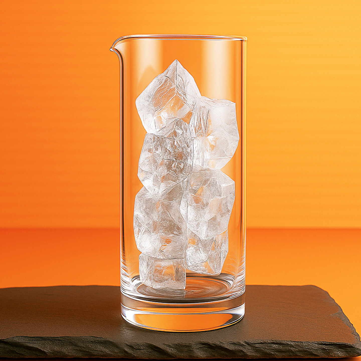 酒吧灵魂水晶手工刻花调酒杯调酒器700ml搅拌调酒杯Mixing Glass