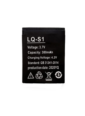 现货LQ-S1智能手表电池A1 Y1蓝牙充电手表手DZ09聚合物锂电池lqs1