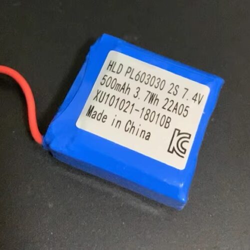603030-500mAh7.4V聚合物锂电池智能穿戴 手持扫码机锂电池803030