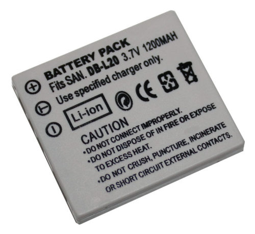 适用于三洋 DB-L20电池 DBL20 电池