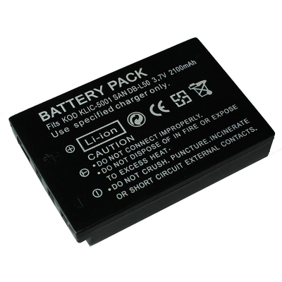 适用柯达 三洋P880 P850 Z7590 Z760 Z730 KLIC-5001 DB-L50电池