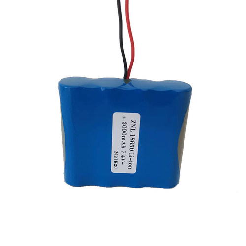 7.4V锂电池组 18650电池 7.4V电池组4000mah 电动工具电 2p2s 4节