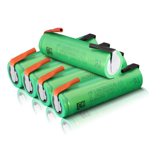 INR18650锂电池VTC6 3000mAh 30A带焊片高倍率放电工具电钻航模电